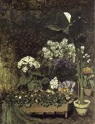 Still Life-Spring Flowers in a Greenhouse Auguste renoir